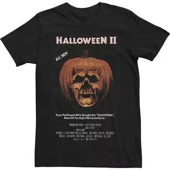 Праздничная футболка с плакатом Big & Tall Halloween 2 Licensed Character