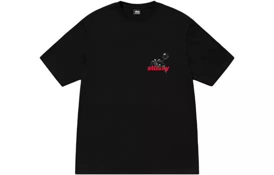 Праздничная футболка унисекс Stussy, белый