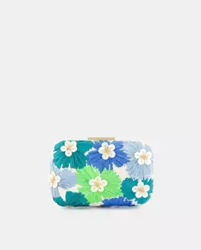 Праздничная сумка с вышитыми цветами Green Coast, розовый