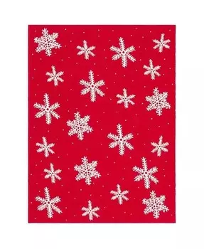 Праздничное одеяло для снега Safavieh, мультиколор