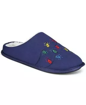 Праздничные тапочки Club Room, синий
