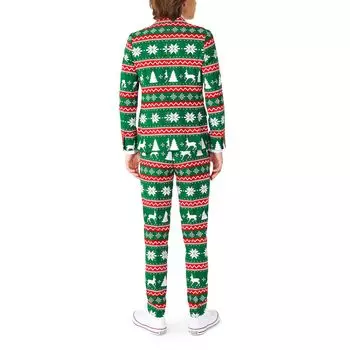 Праздничный костюм с брюками и галстуком OppoSuits, мультиколор