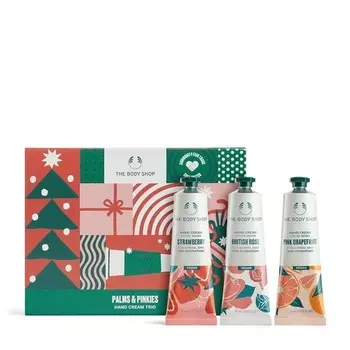 Праздничный подарочный набор из 3 предметов The Body Shop Cream для рук Trio