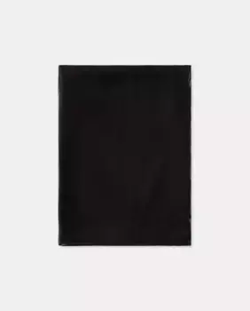 Праздничный шарф из простого шелкового шифона Latouche, черный