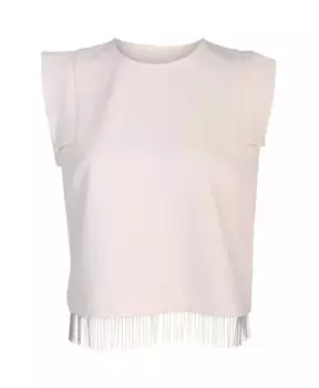 Праздничный топ танжер March23, бежевый