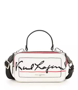 Праздник karl simone сумка для камеры Karl Lagerfeld, белый