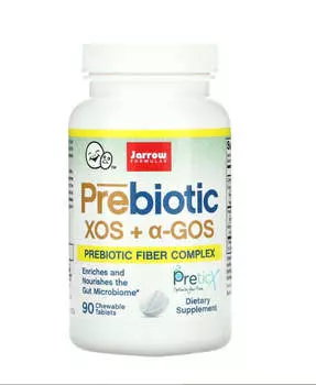 Пребиотики XOS+GOS, 90 жевательных таблеток, Jarrow Formulas