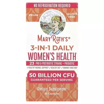 ПребиотикMaryRuth's для женщин, 30 капсул