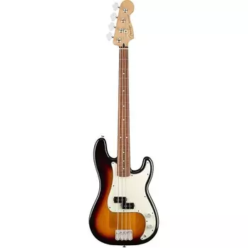 Прецизионная бас-гитара Fender Player Series PF в трехцветном цвете Sunburst Player Series Precision Bass