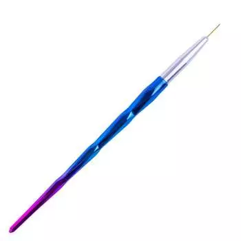 Прецизионная кисть для украшения ногтей 9 мм единорог, AllePaznokcie