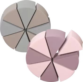 Прецизионные губки 8 шт. ebelin