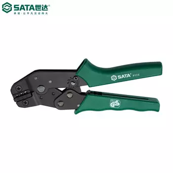 Прецизионные клещи для обжима оголенных клемм SATA 7,5 дюйма 7,5 дюйма (0,25–2,5 мм) 91115