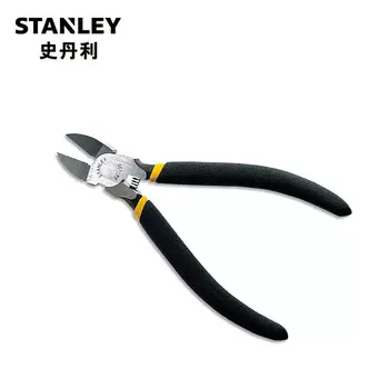 Прецизионные плоскогубцы Stanley с диагональным отверстием, мини-пружины, диагональные срезные плоскогубцы, ручные инструменты 84-134-23 на складе
