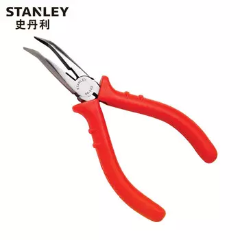 Прецизионные плоскогубцы Stanley с загнутыми концами 5 дюймов 84-049-23