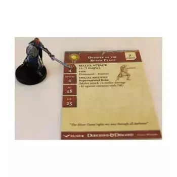 Преданный Серебряного Пламени (К), Dungeons & Dragons - Collectible Miniatures Game - Unhallowed Singles