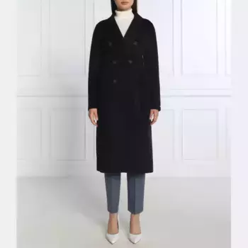 Предлагается шерстяное пальто. Marella, синий