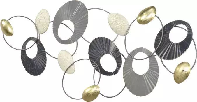 Предмет украшения стены из пижомы "украшение стены" Pajoma 120х56х6 см, серый