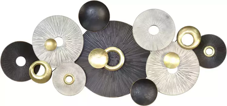 Предмет украшения стены из пижомы "украшение стены" Pajoma 140х67х8 см, черный