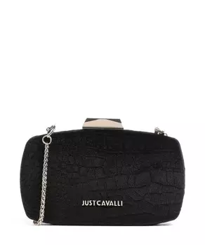 Предметы 5 стилей 1 сумка через плечо пластик, текстиль Just Cavalli, черный