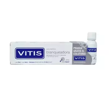 Предотвращает чувствительность зубов Pasta De Dientes Blanqueadora Vitis, 2 UD