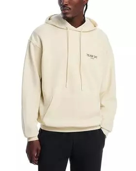 Представь Team Оверсайз Толстовка с капюшоном 247, слоновая кость/кремовый