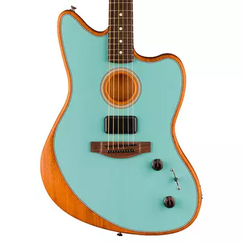 Предзаказ проигрывателя Fender Acoustasonic Jazzmaster Ice Blue Acoustasonic Player Jazzmaster, Rosewood Fingerboard, Ice Blue