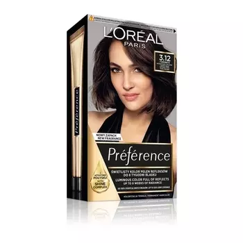 Preference 3.12 Торонто Интенсивный холодный коричневый цвет волос, L'Oreal