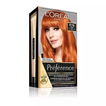 PreFeRence P78 Ibiza Краска для волос Очень Интенсивный Медный, L'Oreal