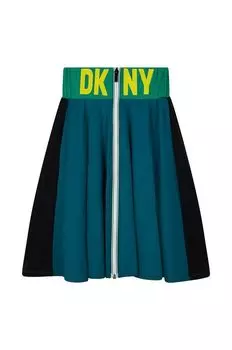 Прекрасная детская юбка DKNY, бирюзовый