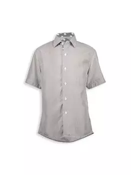 Прекрасная рубашка со звездами для маленького мальчика Elie Balleh, серый