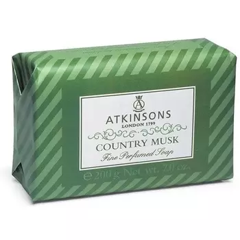 Прекрасное парфюмированное мыло Sapone Country Musk 200G, Atkinsons-Lever Faberge'It.Spa