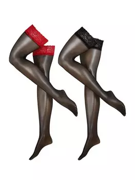 Прекрасные чулки Hunkemller, черный