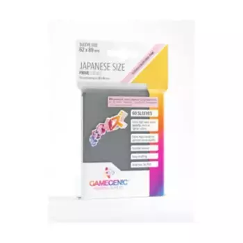 Премьер-японский — темно-серый (60), Japanese Sleeves (GameGenic)