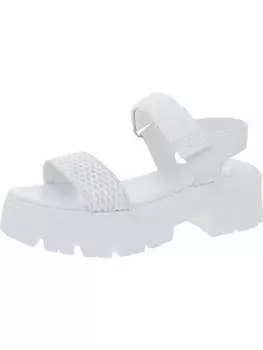 Premia женские сандалии-слайды с ремешком на щиколотке и выступом на подошве GBG Los Angeles, белый