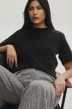 Премиальная футболка с короткими рукавами Next, серый