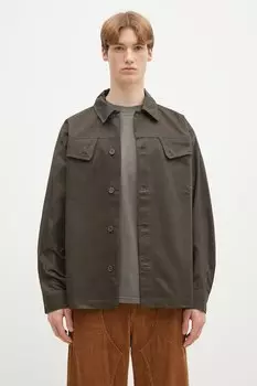 Премиальная хлопковая рубашка Premium Essentials Shirt Adidas Originals, зеленый