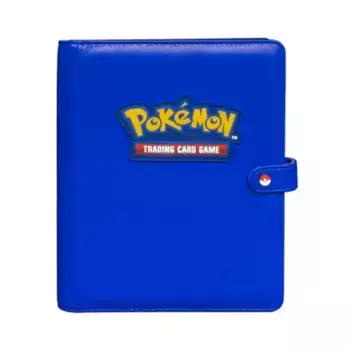 Премиальная папка-переплет для покемонов — синяя, Official Pokemon Card Binders & Storage