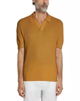 Премиальная поло ZEGNA, желтый