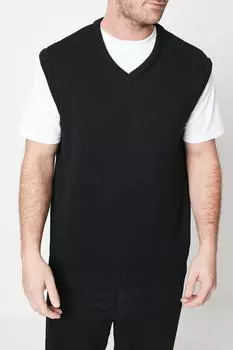 Премиальная вязаная майка Debenhams, черный