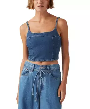 Премиальная женская майка Jadine из денима Levi's, синий