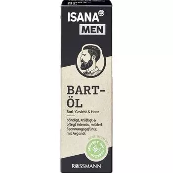 Премиальное масло для бороды ISANA, 30 ml