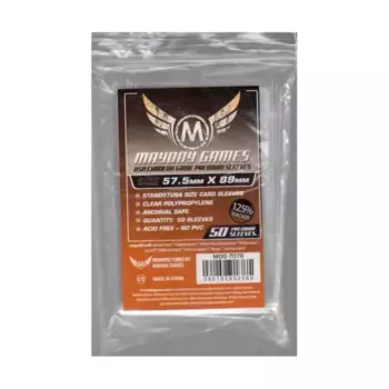 Премиальные конверты Chimera Game 57,5 x 89 мм — стандарт США (50), Board Game Sleeves (Mayday Games)