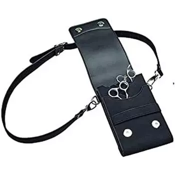 Премиальный чехол для ножниц, черный/красный Efalock