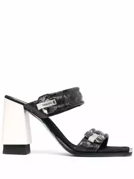 Premiata босоножки с принтом тай-дай, черный