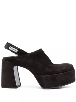 Premiata босоножки с ремешком на пятке, коричневый