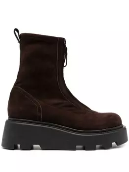Premiata ботинки на молнии, коричневый