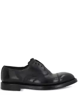 Premiata кожаные броги без застежек, черный