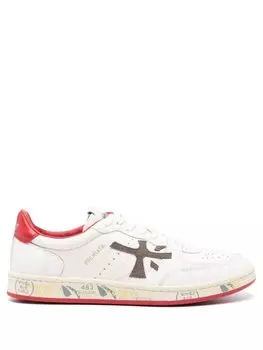 Кроссовки Premiata Clay, белый/красный