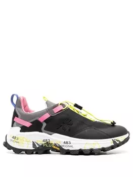 Premiata кроссовки Crossd в стиле колор-блок, черный