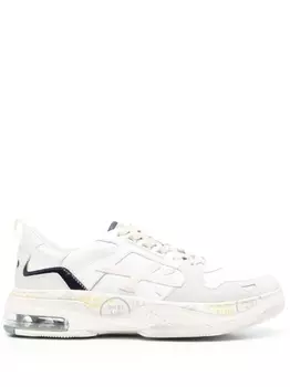 Premiata кроссовки Drake с нашивкой-логотипом, белый
